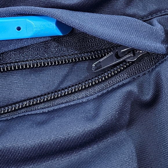 Pittsburgh Pitt Panthers Athletic Pants XL Collesium Blue Ankle Zippers 36x32 - Picture 13 of 16